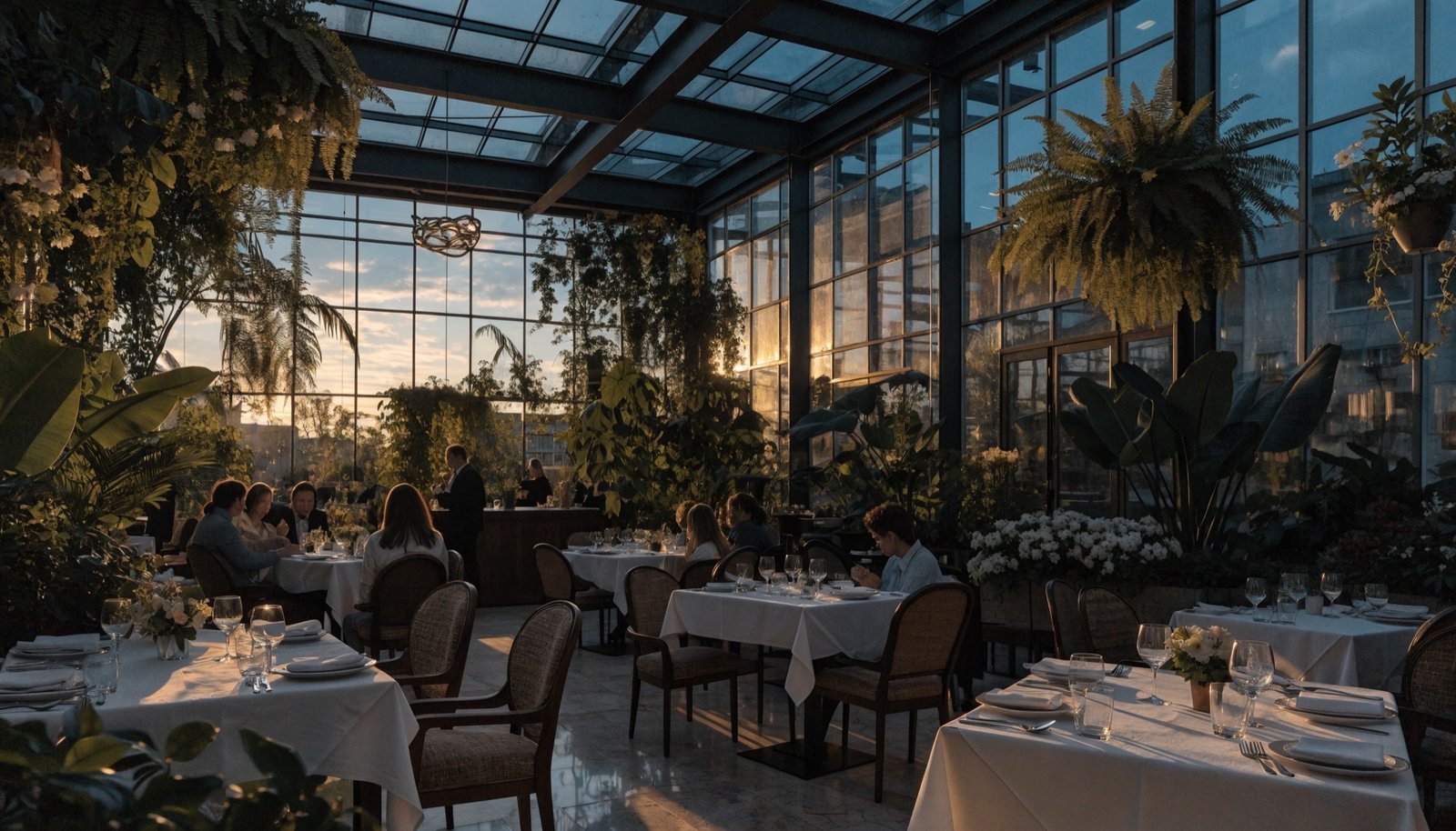 Wintergarten im Marco Polo Tre